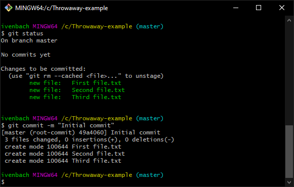 Initial files commited to the repo
